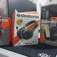 سماعات ستيل سيريس بهذا الشكل نوفا 1 و اركوس 1 ونوفا 3 سماعات جديده كبس...