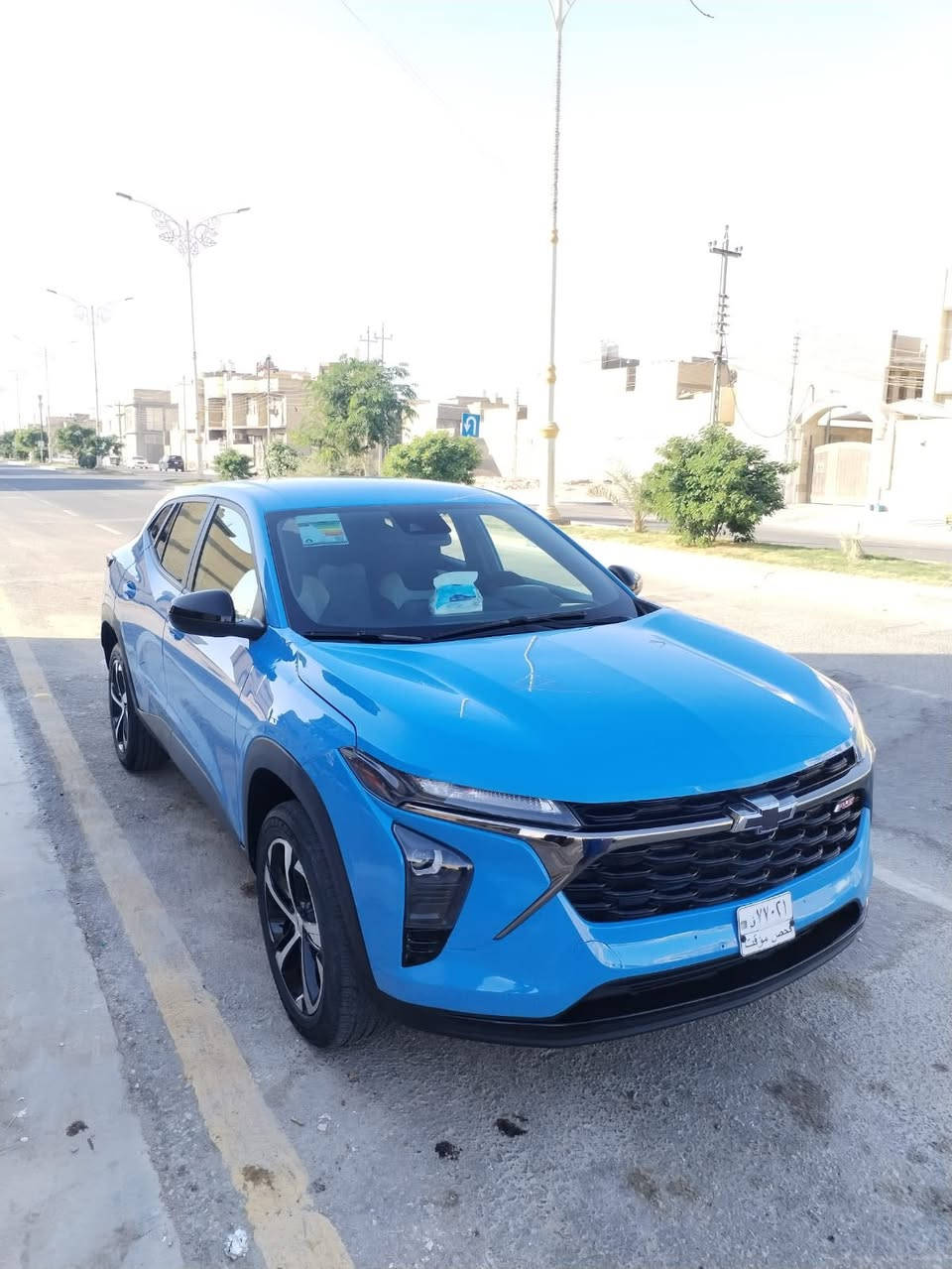 سلام عليكم شوفر تراكس موديل ٢٠٢٤ RS اعله فئه تحديد مساار رادار امامي وخلفي تدفئه مقاعد وستيرن شاشه ومثبت سرعه تبريد وتدفء شغال حادث بنيد تبديل جااملغ تبديل جاملغ خلفي صبغ شواصي مكفولات مرقمه بغداد ب اسمي شخصياا مكان كربلاء ***********
