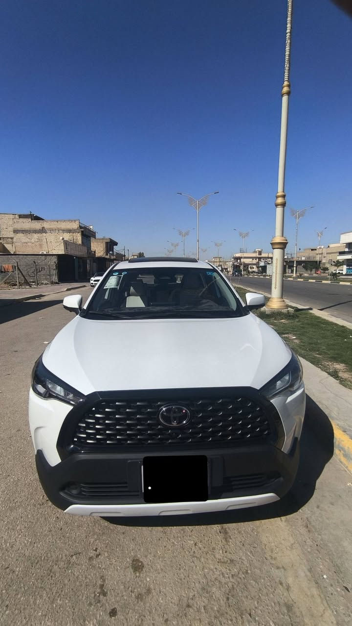 السلام عليكم 
كورلا كروس للبيع موديل 25 
((مكفولة ما عدا شخط بسيط باب الجنطه موضح بالصورة 
وبارد 3 أصابع اثناء التنزيل في باب خلف السائق)) 
((مطلوبه للمصرف راعي وكفيل موضفين زوج وزوجته نفس البيت يسكن بابل))
ماشيه 18.    رقم بغداد تستلم وكالة 
المواصفات 
📌 اربع كامرات 360
📌جام اربعه اوتو 
📌 رادارات اماميه 
📌اتو هولد+ هند بريك اوتو 
📌فتحة سقف 
📌بصمه تشغيل 
📌وبعد اكو مواصفات 
السعر 💲142وبيه مجال 
📍العنوان كربلاء المقدسة 
الهاتف ***********
