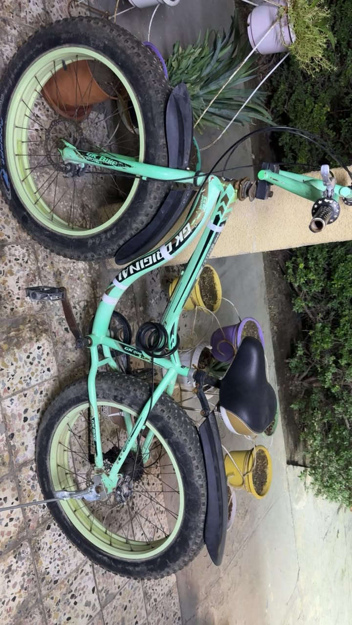سلام عليكم اخوان هذا باسيكل جبلي للبيع نضيف ومرتب وكشن اصلي حتى الطسة ما تحس بيها والبريك مالتة قوي وكير شغال بس اني تاركة صار شهر هيج ف اريد ابيعة  سعرة : 100 الف  
مكاني : بغداد - الشعب - حي التجار 
رقمي : ***********

