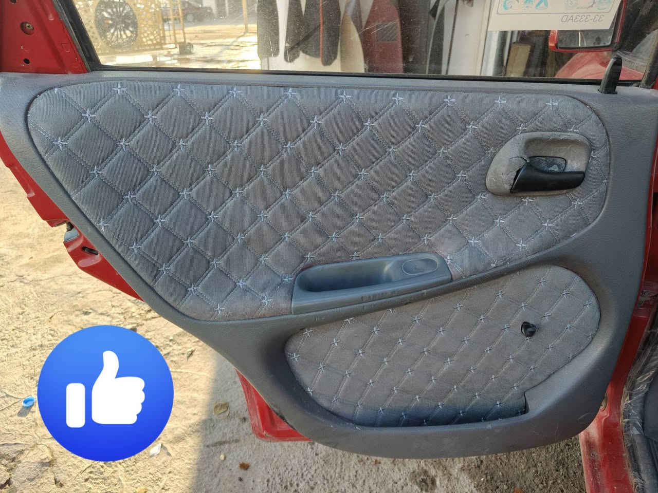 دوشمه ابواب جميع أنواع السيارات 
مواد تركي الأصلي 
ضمان سنه كاملة 
العنوان سايدين البراوي مجاور غسل الزعيم 
للستفسار 
***********
***********
