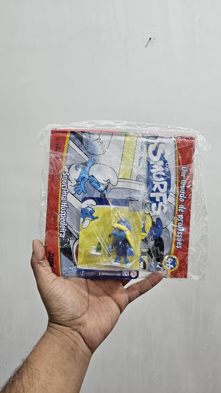 نوادر السنافر لعشاق التميز مقتنيات الطيبين الأصلية متوفر الآن مجسمات السنافر النادرة إصدار شركة DeAgostini العالمية العدد 44 من سلسلة عالم المهن الشهيرة القطعة جديدة تماما بتغليف المصنع الأصلي MIP ولم تفتح أبدا وتأتي كاملة مع الكتيب الخاص بها وملحقاتها  هذا الإصدار توقف إنتاجه منذ سنوات ويعتبر من النوادر المطلوبة عالميا لهواة إكمال المجموعات نظرا لدقة تفاصيله وجودة صناعته العالية قطعة استثمارية وجمالية تزداد قيمتها مع الوقت لا تفوت فرصة امتلاكها بحالتها الأصلية النادرة العدد ثمان قطع واسعارهم ليست مناسبة لمن لا يعرف قيمة القطعة 🫶


**إذا كنت صاحب هذا الإعلان وتريد حذفه لأي سبب، رجاءا أرسل رسالة إلى الدعم الفني**