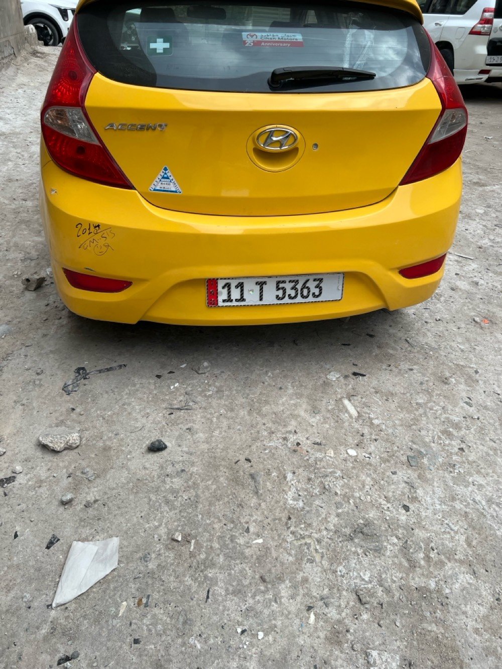 بغداد البلديات
السلام عليكم  (مكلف بلنشر)

اكسنت هاج باك ٢٠١٤ بغداد

مكينه ١٦٠٠جي دي

كلشي موضح بلسونار

مرفوق مع الصور

السياره مصفرة غرامه وهيئه

ورقم جديد

السعر ٧٠ وبيهة مجال 

للتواصل  واتساب او اتصال 

***********

***********