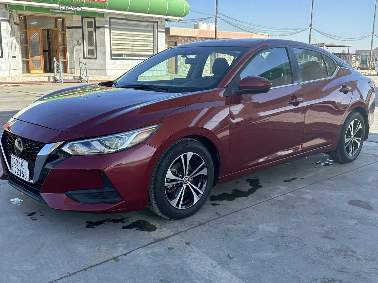 سلام عليكم
نيسان سنترا  2022  
مواصفات  sv   
السعر 132 ورقه 
وارد امريكي رقم اربيل الجديد
تحويل او وكالة للمشتري  
صور حادث بالمنشور 
السونار بالمنشور 
الباقي كفالة عامة 
بدون دواخل 
شواصي لغود مكفولة
محرك 2000 
ماشيه 71 
بصمة تشغيل + البوب بصمة 
تشغيل عن بعد
توقف ذاتي
رادار امامي خلفي جانبي
مانع تصادم خلفي امامي
نظام تنبيه الخروج عن المسار
قيادة آليه تحديد مسار 
انضمة قيادة
فول تحكم استيرن يمين يسار 
مراية تعتيم 
سستم صوت 
حجر البيئه بلادي
والرادار بلادي شرط الفحص
مكانها بغداد بسمايه 
السعر 132 ورقه 
***********
