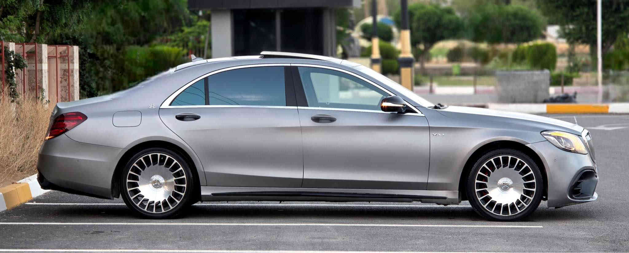 * للبيع او المراوسس

* Mercedes-Benz 

* S-Class 63s AMG 2016

* 🇩🇪kit maybach

* سعر :- 410$ بلاششششششش

* الفئة : اس كلاس 

* الموديل:63 إس

* الطراز : Amg 

* سنة الصنع : 2016 

* المسافة المقطوعة : 133.000 KM

* نوع ناقل السرعة : اوتوماتيك سبورت

* عدد السلندرات : 8 سلندر

* حجم المحرك : 5.5 لتر 

* القدرة الحصانية : 577 حصان 🚀

* السرعة القصوى 330 km ✈️

* توين توربو 

* نظام الدفع : خلفي 

* دبلات جك هواي 

* نوع المقاعد:جلد- كهربائي - تدفئة - تبريد

* فتحة السقف:بانوراما

* وسادات هوائية : 9

* اربع ويلات و تايرات بيلادي شديت 

* رقم اربيل 

*  سيارة مسوين كامل صبغ  مات للجمالية بدون حادث بدون اي شيء

* مكان السيارة : رانيه بعد اربيل 

* للاستفسار الاتصال على هذا الرقم 

* ***********

* ***********

* #############################

* فرۆشتن و گۆڕینەوە 

* Mercedes-Benz S-Class 63s AMG 

* 2016🇩🇪 

* kit maybach

* Amg بلاد

* نرخ :-  410$ و  بلاششش

* جؤر:ايس كلاس 

* موديل:- S 63

* سالي دروست كردن: ٢٠١٦ 

* رؤشتن:- 133 هه زار كليومتر

* ٨ بستؤن توين توربو

* حجم المحرك : 5.5 لتر 

* القدرة الحصانية : 577 حصان 🚀

* السرعة القصوى 330 km ✈️

* تون توربو 

* به رمه جه. كراوه 

* مواصفات فول فول 

* بانوراما 

* كوشن جلد  و سارد و كه رم 

ده كا شه فت و صنودق جه ك و رادار و هتد..

سياره كه:-كامل صبغ كراوه به مات بؤ جواني له سه ر ساغي بى ده عم و بى ليدران

***********

*********** السليمانية
