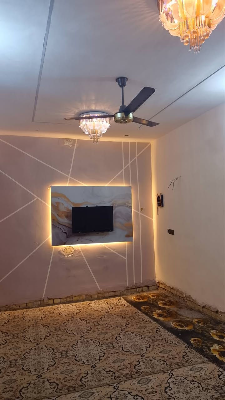 سلام عليكم بيت 100بناء جديد  حي البساتين حي سلام فرع ابو رسل قريب ع شارع تصال ***********
