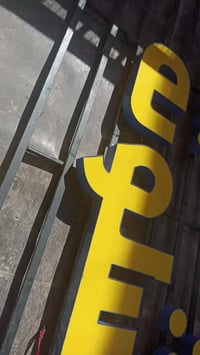 اعلان ضوئي • حديد 6م • القبله البصرة