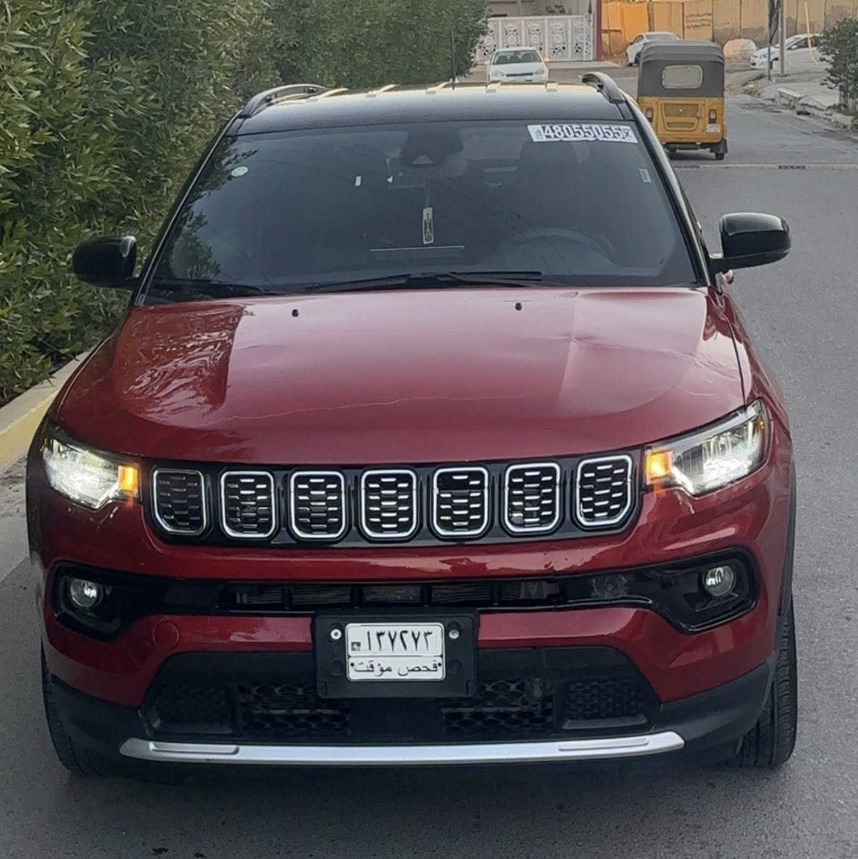 جيب كومباس ٢٠٢٥ ماشية ٥٠٠٠ بعدها زيرو لمتدد فول عدا بانوراما بدون رقم منفيس باسمي صبغ ربع بنيد بدايته فقط كلشي ممبدل بيها وجاملغ جاملغ بارد دعامية الامامية نفسها بلادية مكينة ٢٠٠٠ تيربو مكانها بغداد حي الجهاد السعر ١٧٧$  وبي مجال ***********
