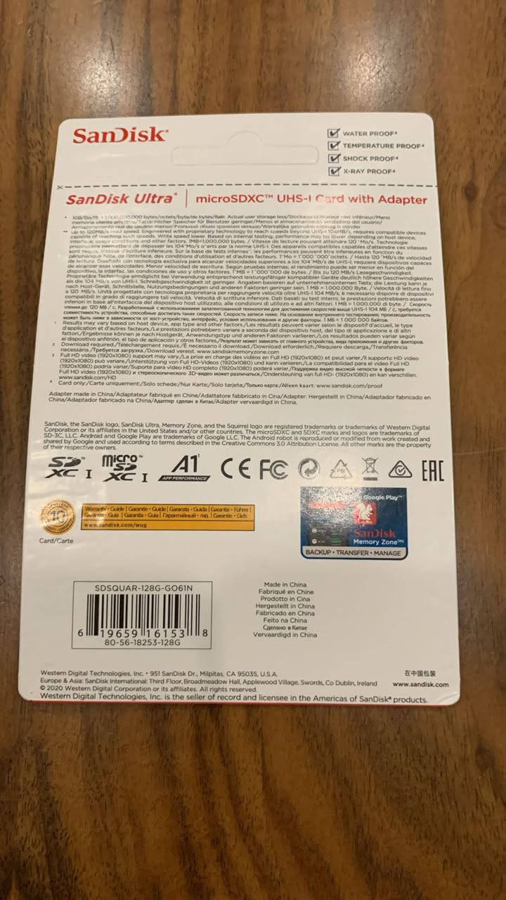 رام سانديسك اولترا 

كبس شركة 

يرهم ع الدرون + كامرات الكو برو
 + الداش كام 

سعر القطعه 10 الف 

اخير  قطعتين بقن


**إذا كنت صاحب هذا الإعلان وتريد حذفه لأي سبب، رجاءا أرسل رسالة إلى الدعم الفني**