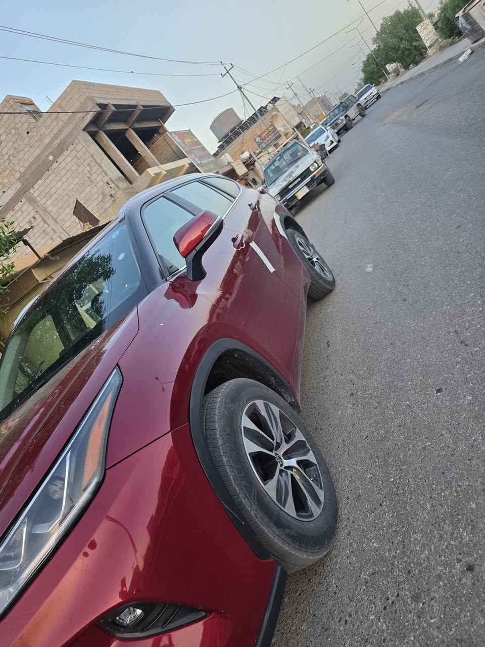 تيوتا هايلندر 
موديل ٢٠٢٣ 
مواصفات xle
حادث صبغ جاملغ وشبر بلبنيد صبغ بدون تبديل 
ماشيه ٢٠ 
للبيع او مراوس بسورنتو ٢٠١٥ ل٢٠٢٠
السعر ٣٠٠ بيه مجال 
مكان السياره ديالى بلدروز 
***********

