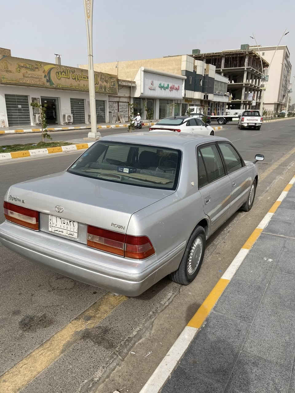 السلام عليكم
راس الثور تكم 1998
كير مكينة حدادية تخم تاير تبريد كله جديد 
مكفولة من كصه ونقل جثه وضربه قويه سيارة مال جناي 
مكان ناصرية
سعر 90
الرقم ***********
