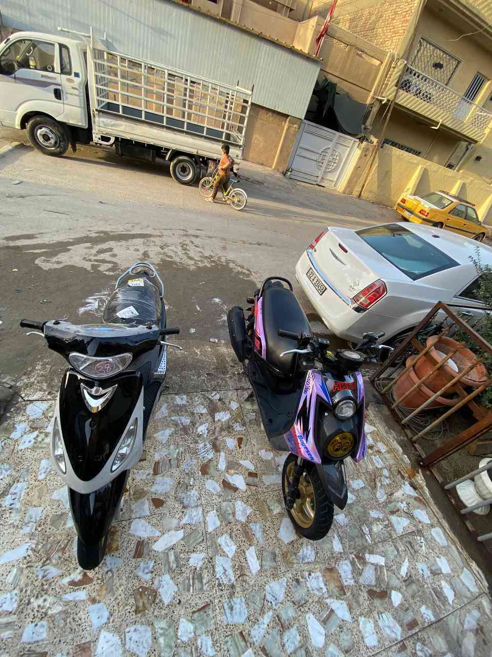 سكنس جبلي للبيع مكينه مكفوله دراجه جاهزه بكل وقت نكره سلف لايت اشاير هورن كامله تايريات جديدات عنوان بغداد الجديده الاتصال *********** سعر ب٩٥٠ وبيهه مجال للشراي
