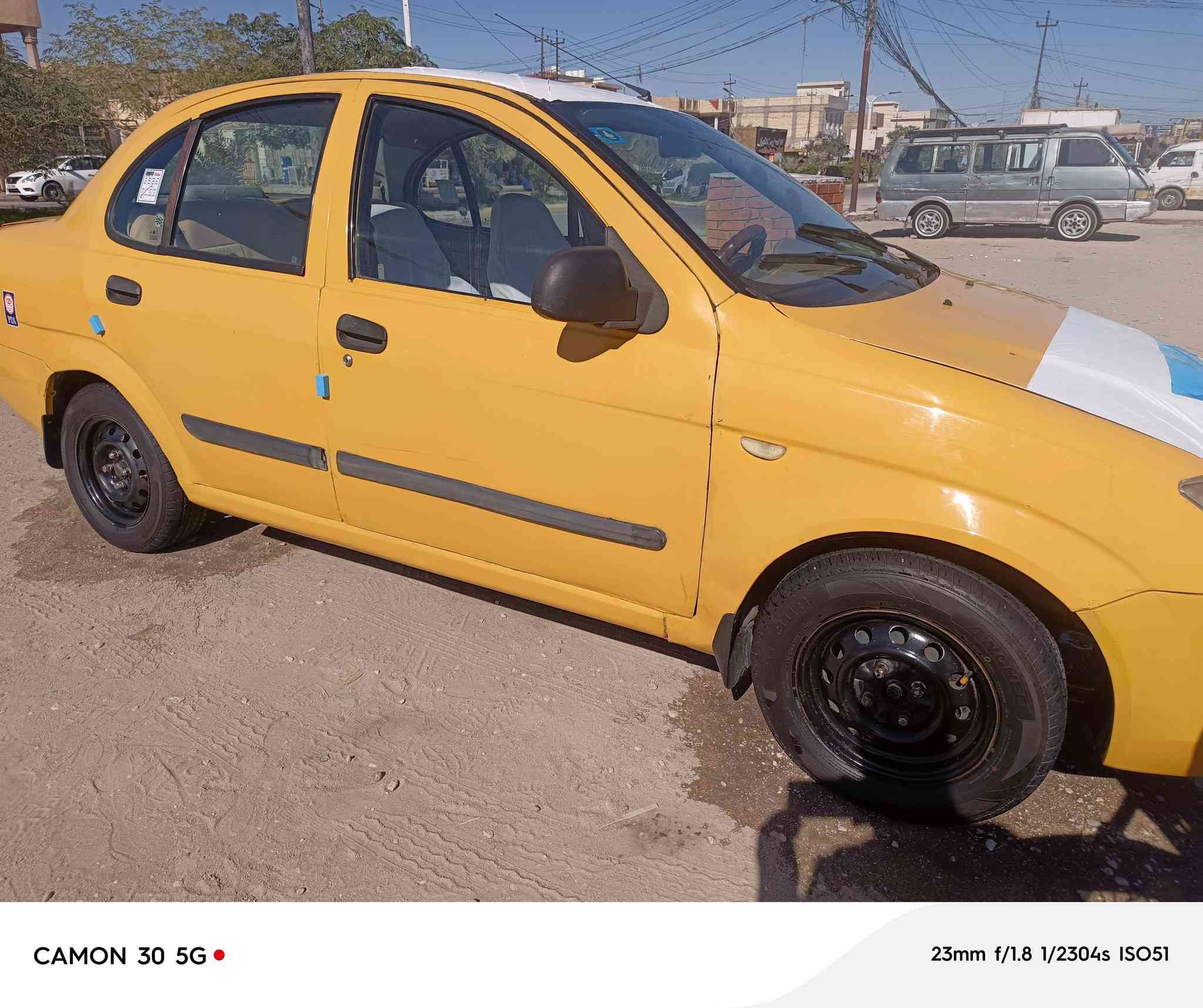 السلام عليكم طيبه مديل 2015 مصفره هيئه وغرامات رقم بغداد انكليزي هزه جديده كير ومكينه وحداديه وشواصي مكفولات سياره جاهزه مكاني كربلاء السعر 34وبيه مجال الاستفسار *********** مامتواجد علنت
