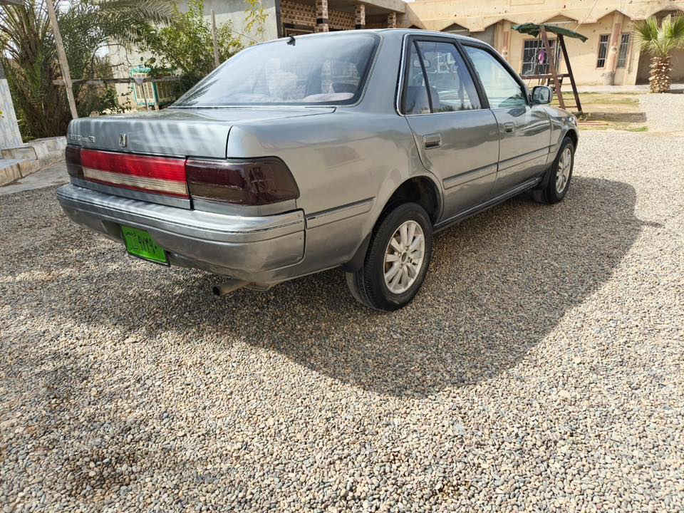 للبيع تيوتا كورلا موديل 91 محرك ابو الچف گير توماتيك رقم نينوى اخضر سنويه خضره مدفوع الگمرگ صدر محرك جديد طخم تاير جديد  مصبوغه جماليه السعر 28 للاستفسار ***********
