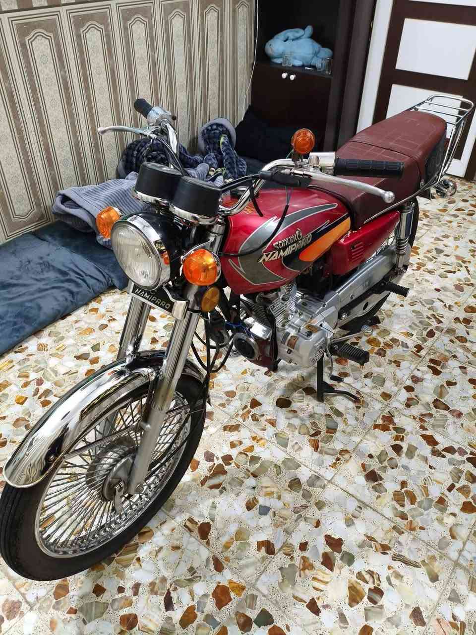 السلام عليكم دراجة أربعة كير نامه برو موديل 2023 اوراق اصولي السعر 400 مكان بصره ***********
