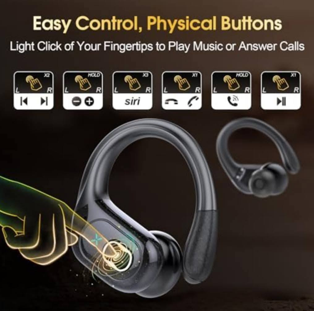 سماعة رياضية صوت محيطي عزل صوت وضوضاء  ممتاز صوت جدآ عالي ونقي تعمل باللمس  عمر بطارية يدوم 75 ساعة للشحنة الواحدة مع الحافظة نسخة بلوتوث حديثة ومستقرة 5.3  .   مناسبة جدآ للجم  وكل أنواع الرياضة حلقة   لاتسقط من الأذن .  سريعة الربط على الهاتف الآيفون والأندرويد  والحاسبة والآيباد وكل الأجهزة .


**إذا كنت صاحب هذا الإعلان وتريد حذفه لأي سبب، رجاءا أرسل رسالة إلى الدعم الفني**