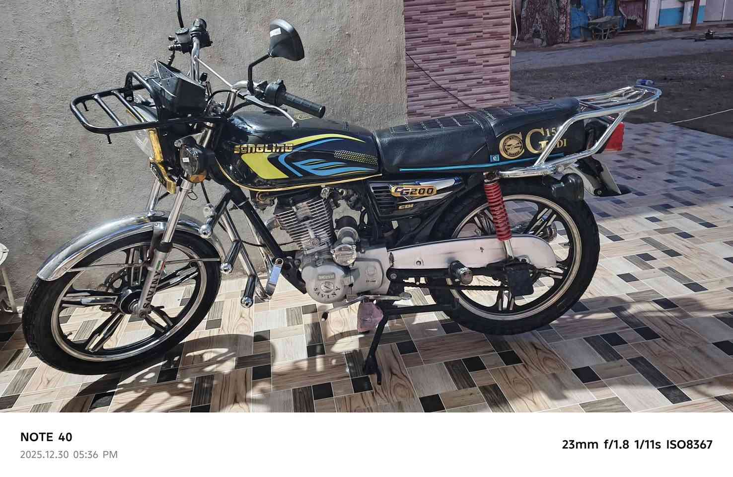 #دراجة #ايراني_البيع محرك حلو ناعم كهربايات شغاله اوراق منفيس بي جاهز من كل شي موديل 2020عله وضع الشركه سعر خاص لو  خابرني وتدلل ‏‪***********‬‏
