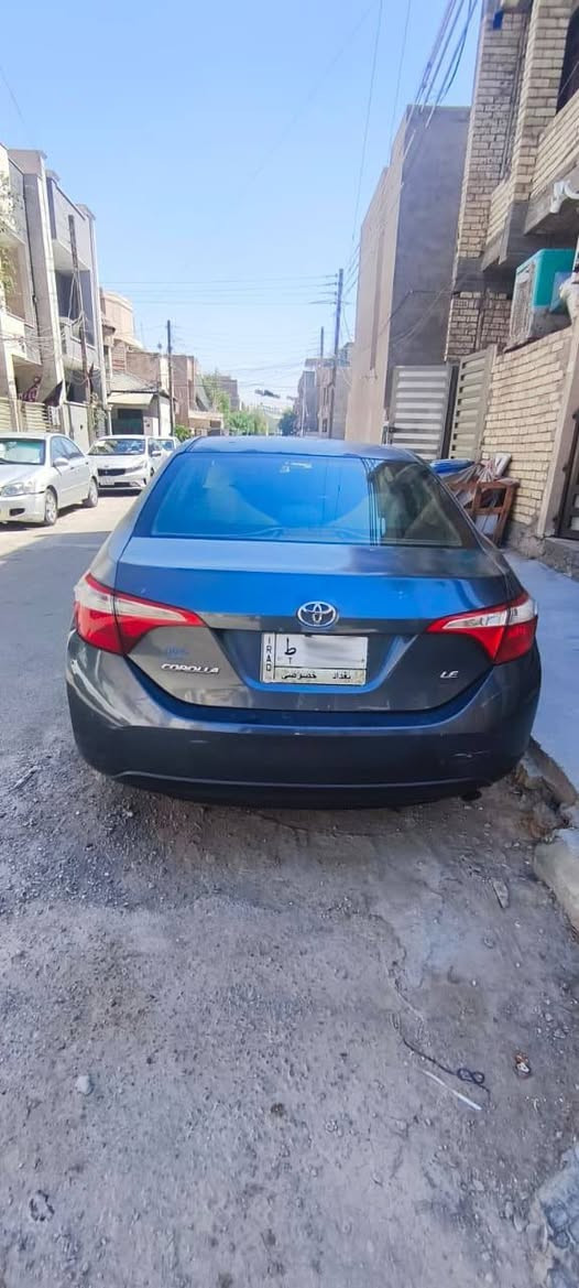 السلام عليكم
كورلا 2015 وارد امريكي مواصفات  LE
 حادثهة جاملغ خلفي جهة السايق مصبوغ والصندوك والدعامية مبدلة  (صور الحادث والسونار بالصور موجودة) ماشية 115 الف قابل للزيادة وبيهة جراد وشخوط موضحهة بالصور  ... دهن كلة اصلي وعالعداد ابدل للسيارة رقم بغداد بأسمي تحويل ثاني يوم السعر المطلوب 105 $ المكان بغداد البياع ... موبايل ***********
