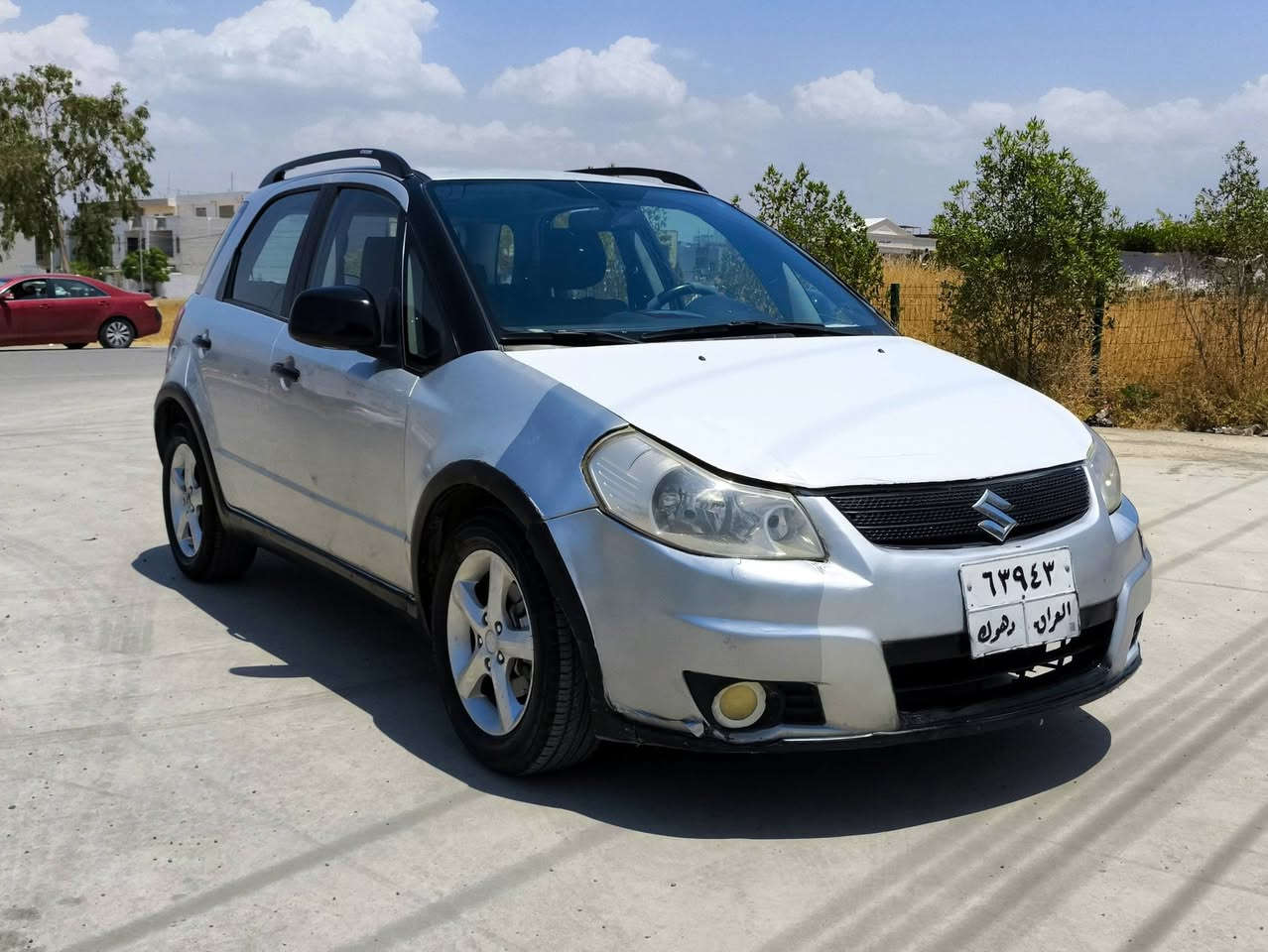 سازوکی SX4  مۆدیل 2008  تۆماتیک  
گێڕ و مەکینە و تەبرید بەشەرت
 تەحویل و  غەڕامە بەشەرت‌ بەناو خۆمە
  سەنەوی  بەسەرچووە 
 مواسەفات: 
 مەکینە گەورە و  ABS و شاشە ئایپاد  و دژە خلیسک و   وگێڕتۆماتیک و  سوکان ڤۆلیۆم  و چوارجام کارەبا و     و قفڵ مەرکەزی  ...
ڕەقەم دهۆکە و لەشاری هەولێرە 
 تەنها سێ پارچەی پیشەوەی سبوغە
 وچوار تایەی تازەی لەژێردان 
سعری 43 وەرەقە و مەجالێکی کەم

***********
