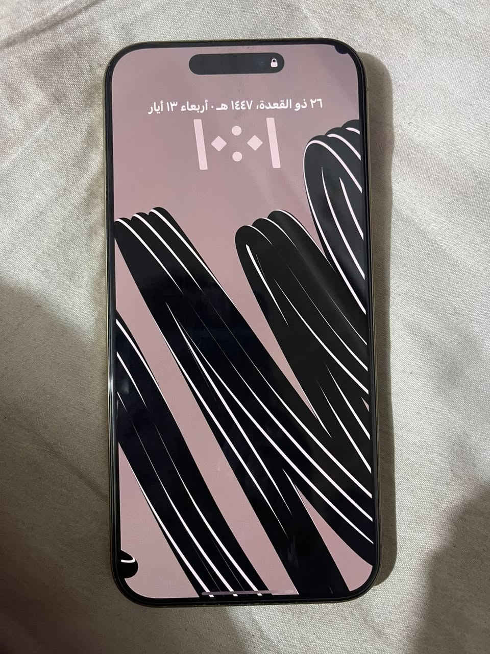 ايفون ١٦ برو ماكس ٢٥٦ بطاريه ٩٤ ماستررر جهاز وتر بروف شخط مآبي فقط سواد صارله ٨ اشهر بكد شعره مكاني نجف واعتذر عن توصيل *********** سعره مليون و١٠٠ مع مجال
