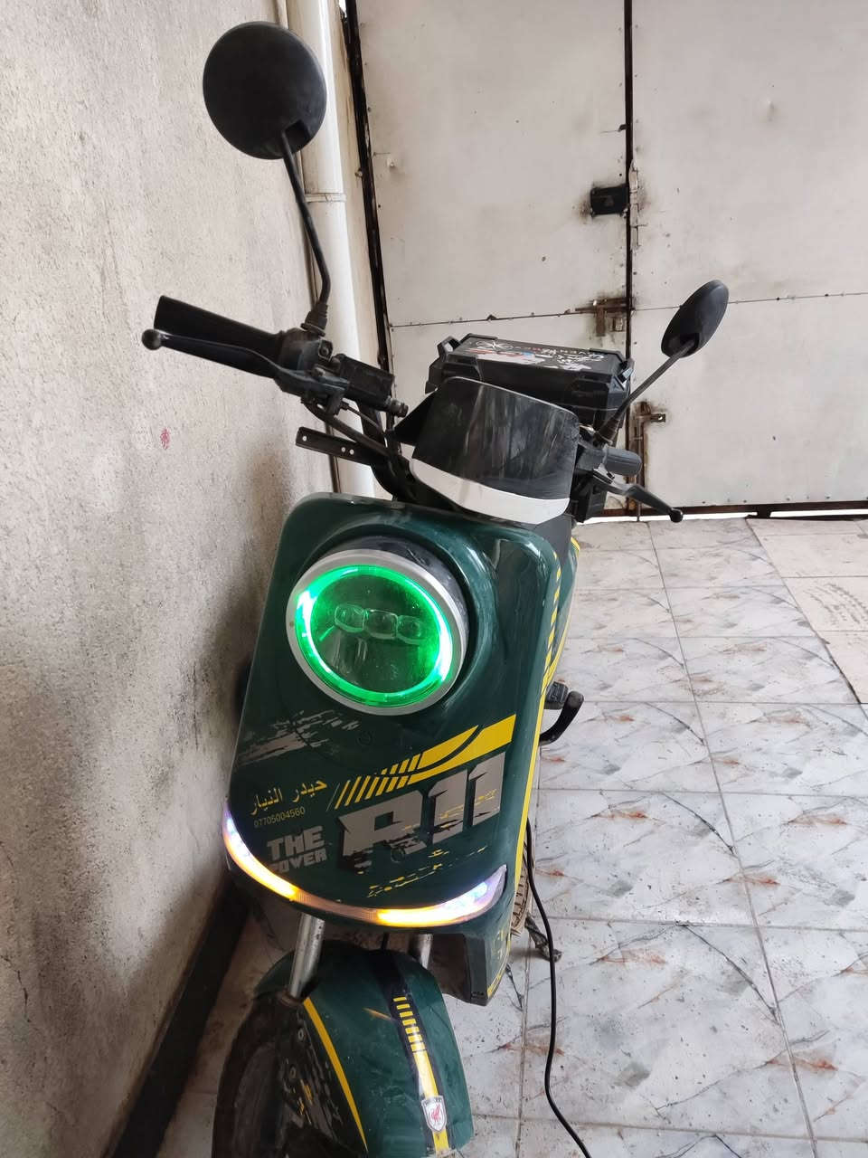 دراجة شحن r11 استخدام 3 أشهر فقط خمس بطاريات ماركة وينلي الحجم الكبير، صارلها 9 شهور من طالعة من الوكيل متروكة شهرين حالياً شغالة على 4 بطاريات واحد واكف
مفتاح عدد2 + بصمة تشغيل واطفاء عن بعد
السعر 475 الف
البصرة ابي الخصيب
للتواصل واتساب 
***********
