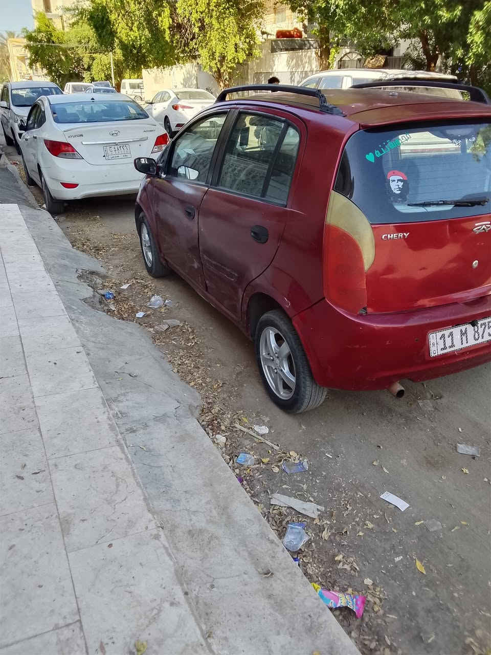 للبيع شيري اي وان رقم بغداد نكليزي بسمي تحويل مباشر 
كير مكينه حداديه  جدد 
علما ان سياره مصبوغه  جماليه اثر تعليم سياقه مال بنيه
تخم تاير جديد سياره جاهزه على اخر حبايه 
السعر 30وبيه مجال 
مكاني بغداد شارع فلسطين 
الشراي يتصل 
***********

