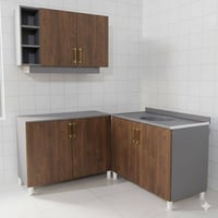 كاونتر MDF • سنك متر • توصيل مجاني بغداد