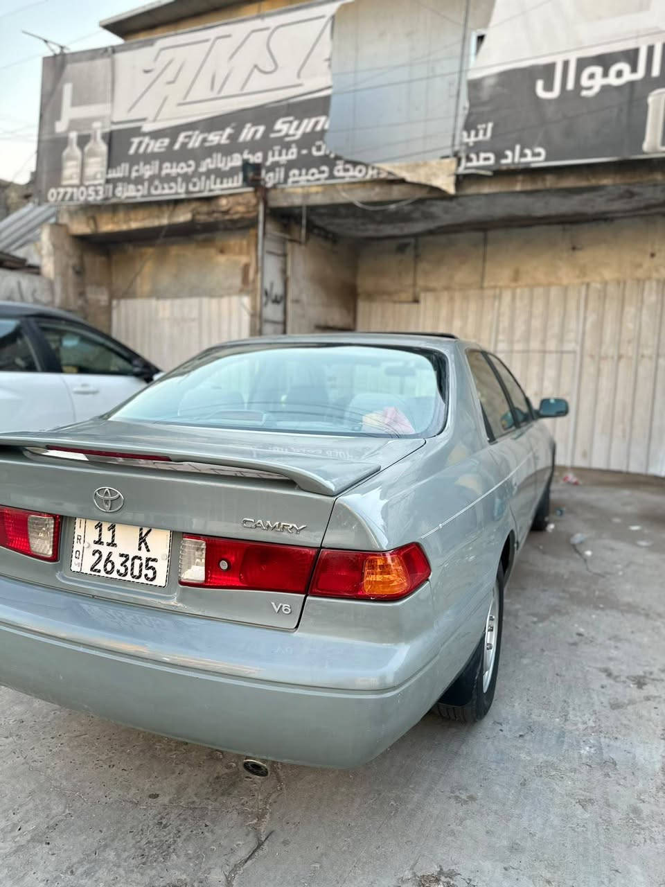 السلام عليكم تيوتا كامري 2001 رقم بغداد دولي باسمي الون مميز سمنتي مكينه 6 سلندر 3000 السيارة احله من الصور صدر خلفي امامي جديد تخم تاير جديد مكينه وكير خير من الله تبريد منظومه كاملة جديده تبريد ثلج السياره فول فتحه كشنات كهرباء السيارة كهربائيات كلهة شغاله مابيه نقص
السلام عليكم تيوتا كامري 2001 رقم بغداد دولي باسمي الون مميز سمنتي مكينه 6 سلندر 3000 السيارة احله من الصور صدر خلفي امامي جديد تخم تاير جديد مكينه وكير خير من الله تبريد منظومه كاملة جديده تبريد ثلج السياره فول فتحه كشنات كهرباء السيارة كهربائيات كلهة شغاله مابيه نقص 
السعر 75 قفل قفل قفل 
مكان بغداد الطالبيه 
الاتصال *********** اتصال فقط او واتساب خاص مغلق
