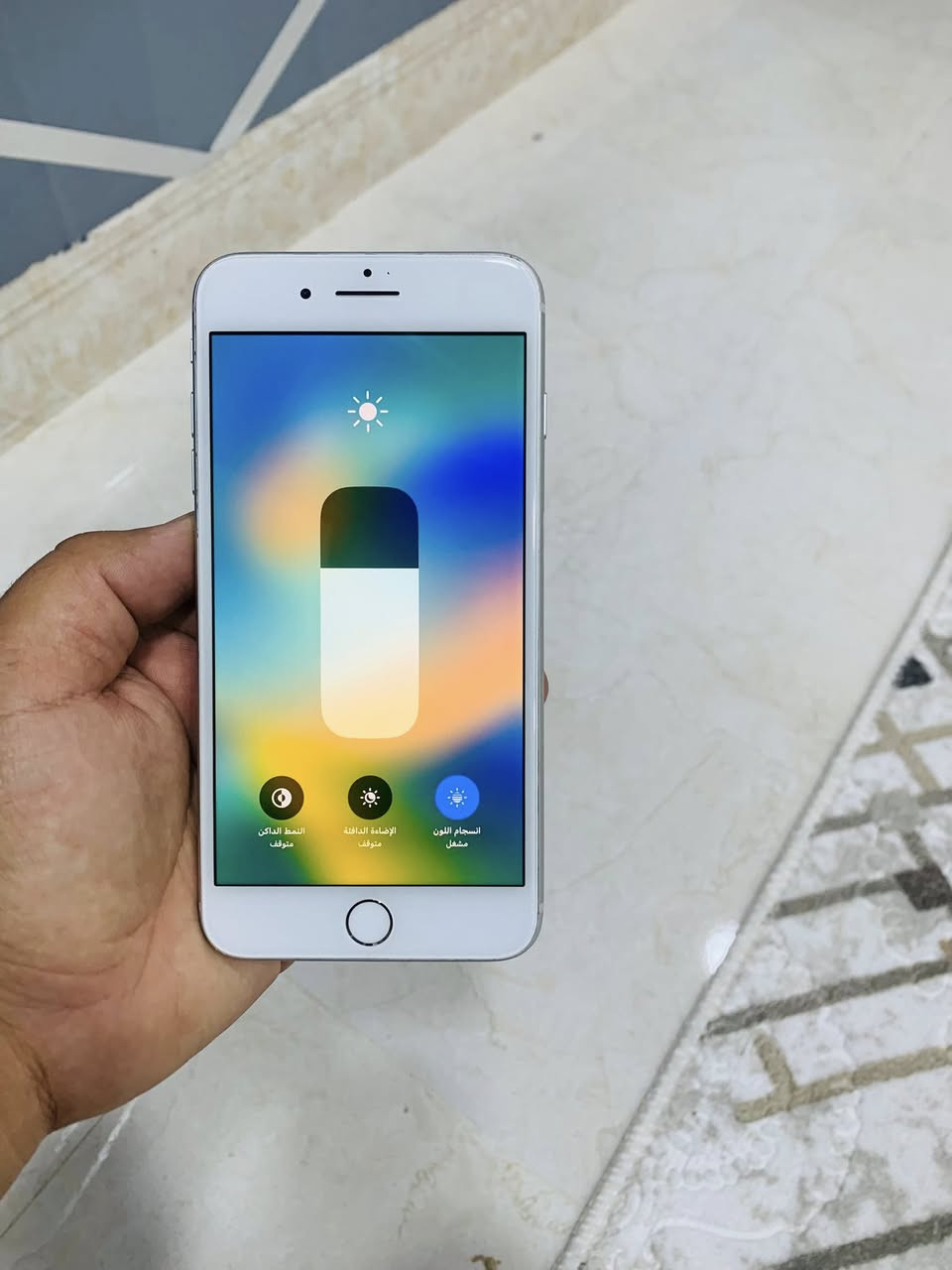 للبيع آيفون 8 بلاص ذاكرته 64 كيكه جهاز لوك شخط مابي كاميراته فول شاشه بلادي جهاز كل بلادي فقط دكمه مالت بصمه مبدل بصمه شغال كل عيب مابي سيمكارات شغال بطاريه بلادي 64 شرط مايصرف شحن نموذج M أمريكي سعر 100 وبي مجال خاص او اتصل ***********
