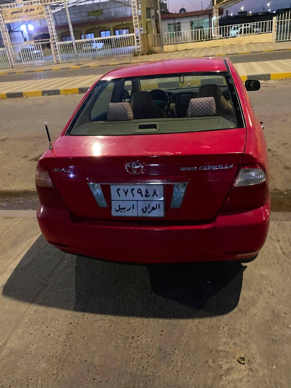 السلام عليكم للبيع كورله بيكاتشو 2006
بدون صبغ
كير محرك 
صدر تاير 
تبريد تدفئة 
السعر 105 وبيها مجال 
مكان السياره بيجي 
هــــ***********
