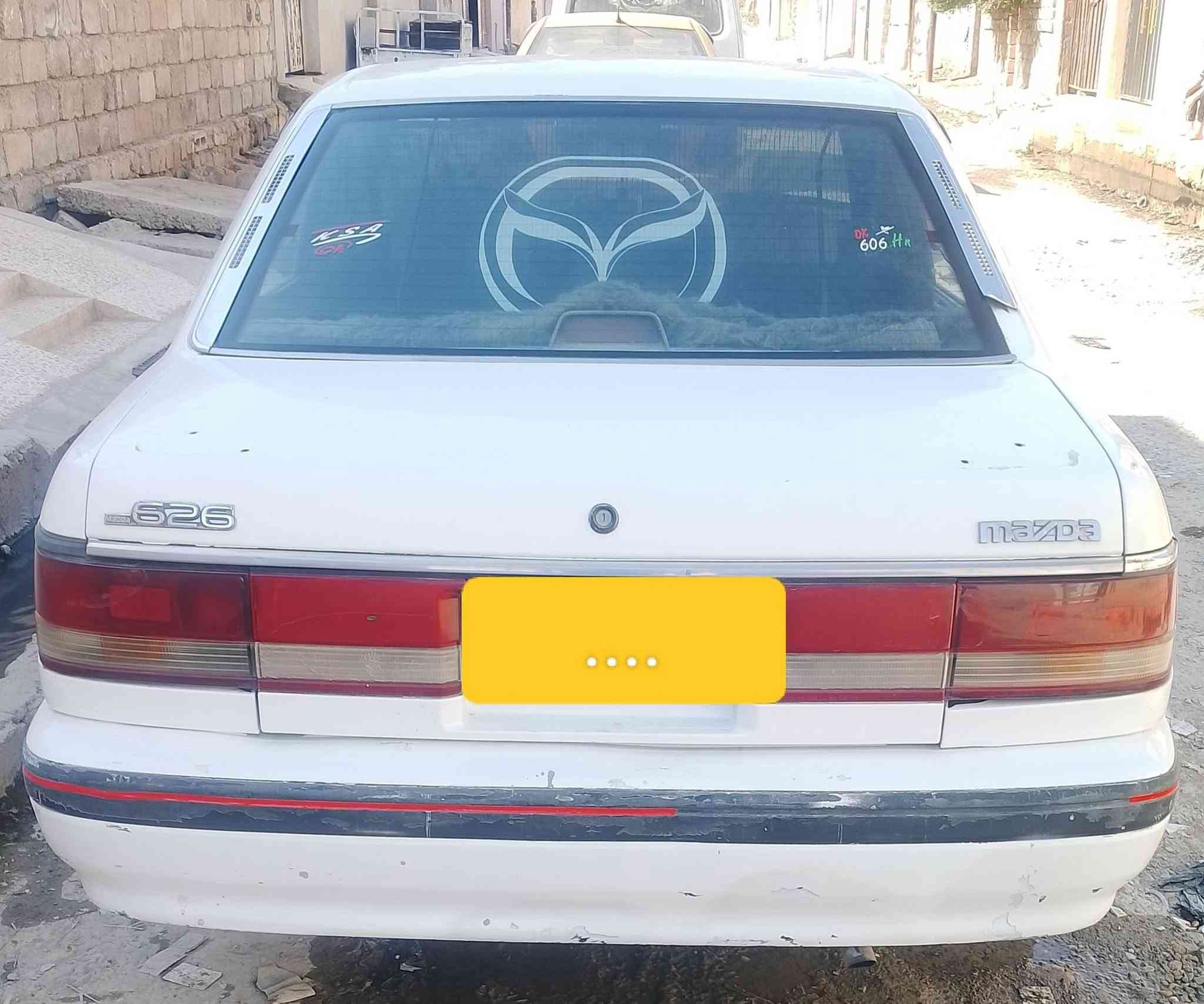 مازدا حجم 626 موديل ،91 سنوية خضرة..شرط التحويل
بيها كابون ورقي 
مكينه وكير شرط
وايرمنيه كلها شغاله
بدون خياس سيارة نضيفه
الاتصال .***********
السعر 28بي مجال
