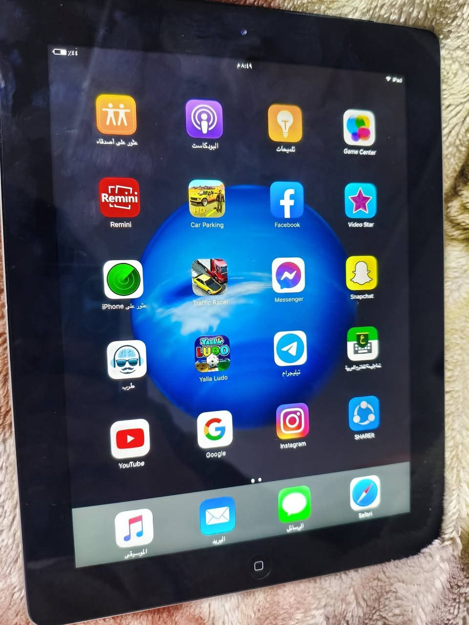 ايباد ابل 3
 🔹 ذاكر 64 
 🔹 وضع شركه مامفتوح نضافه 100%100
 🔹 50 بي مجال 
🔹 موجود بي فيس + ماسنجر + فيديو ستار للمصممين +تلكرام + شير +لودو + لعبتين


**إذا كنت صاحب هذا الإعلان وتريد حذفه لأي سبب، رجاءا أرسل رسالة إلى الدعم الفني**