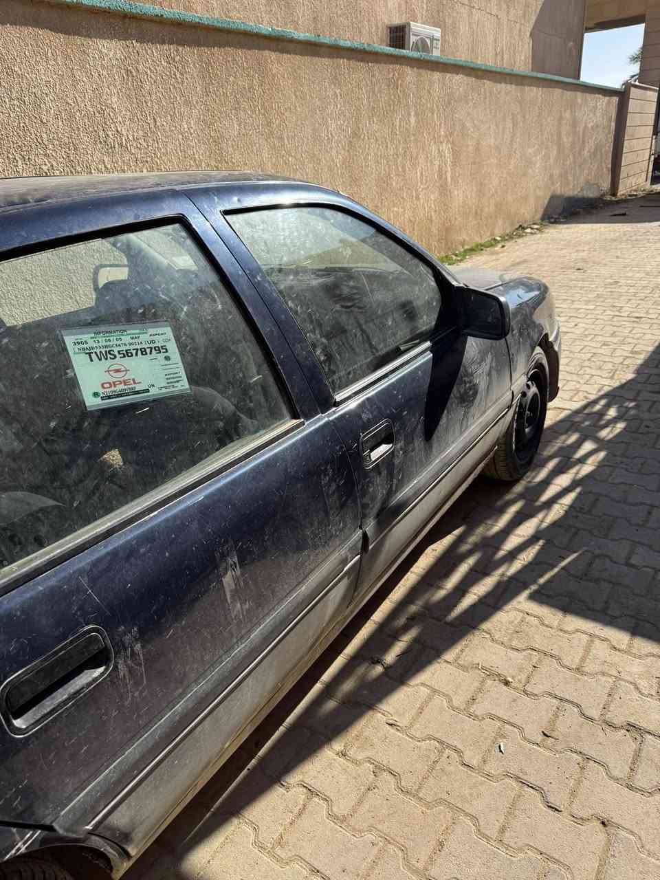 فكترا موديل 93 محرك 1600 محرك كير شرط كهربائيات كلها شغاله محوره تبريد سيارة جاهزه رقمها انبار داخل كله مدوشم 
سعرها 27 
***********
