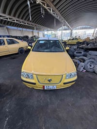 سمند ٩ رقم بغداد انكليزي تحويل مباشر مصفره هيئه وغرامات محرك بي خيط خف...