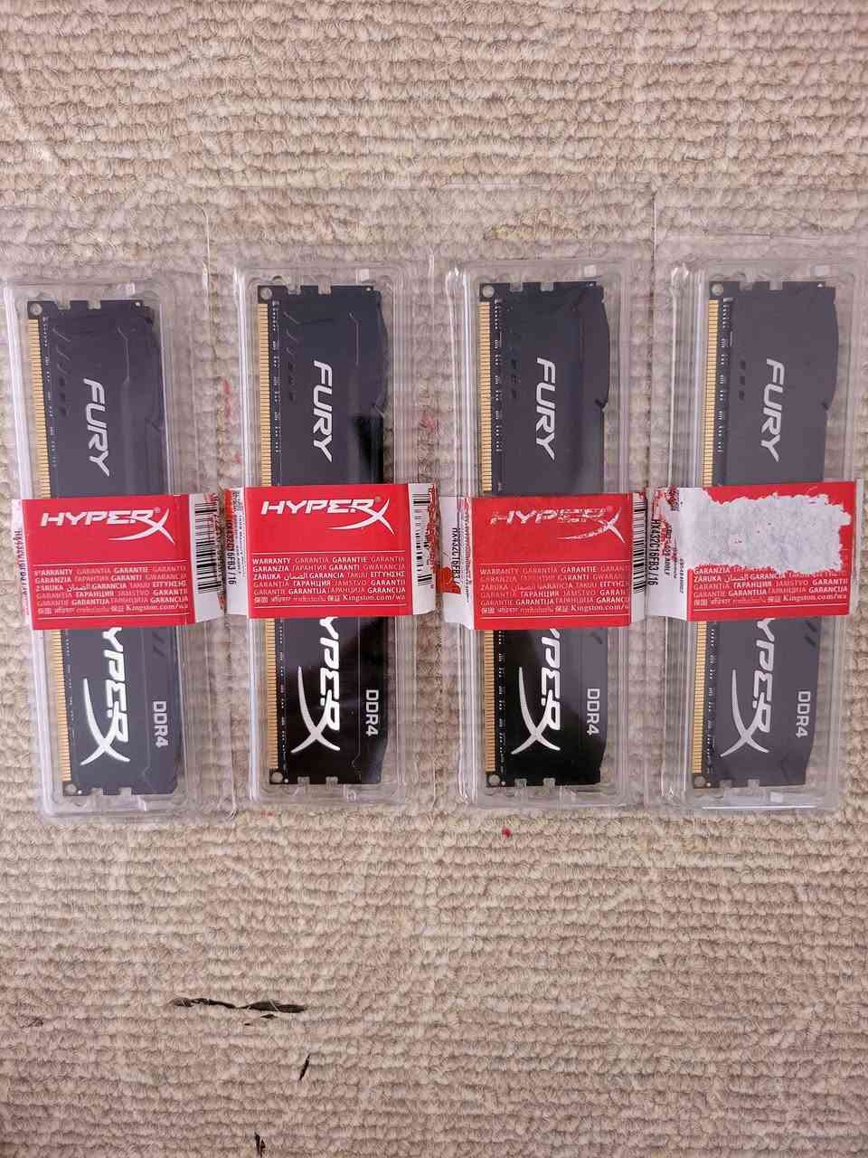 ڕامی کۆمبیوتەر 16gb نوسراوە DDR4 بەڵام من DDR3 ئەیفرۆشم چونکا ددانەکانی لە شێوەی ddr3 یە چواردانە بەردەستە، 
رام مال الحاسبة pc مکتوب DDR4 بس انا ابیع بال DDR3 ، السعە 16gb*4 =64 السليمانية, العراق


**إذا كنت صاحب هذا الإعلان وتريد حذفه لأي سبب، رجاءا أرسل رسالة إلى الدعم الفني**