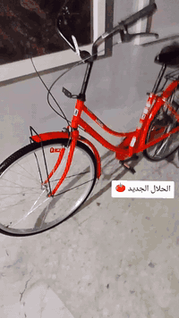 السلام عليكم شباب بايسكل للبيع موديل 2022 شهر 3 مكاني كربلاء حي العامل منطقه الثالثه سعر 130 بمجال قليل رقم الهاتف *********** بي واتساب خاص مفتوح 🌹🌹
