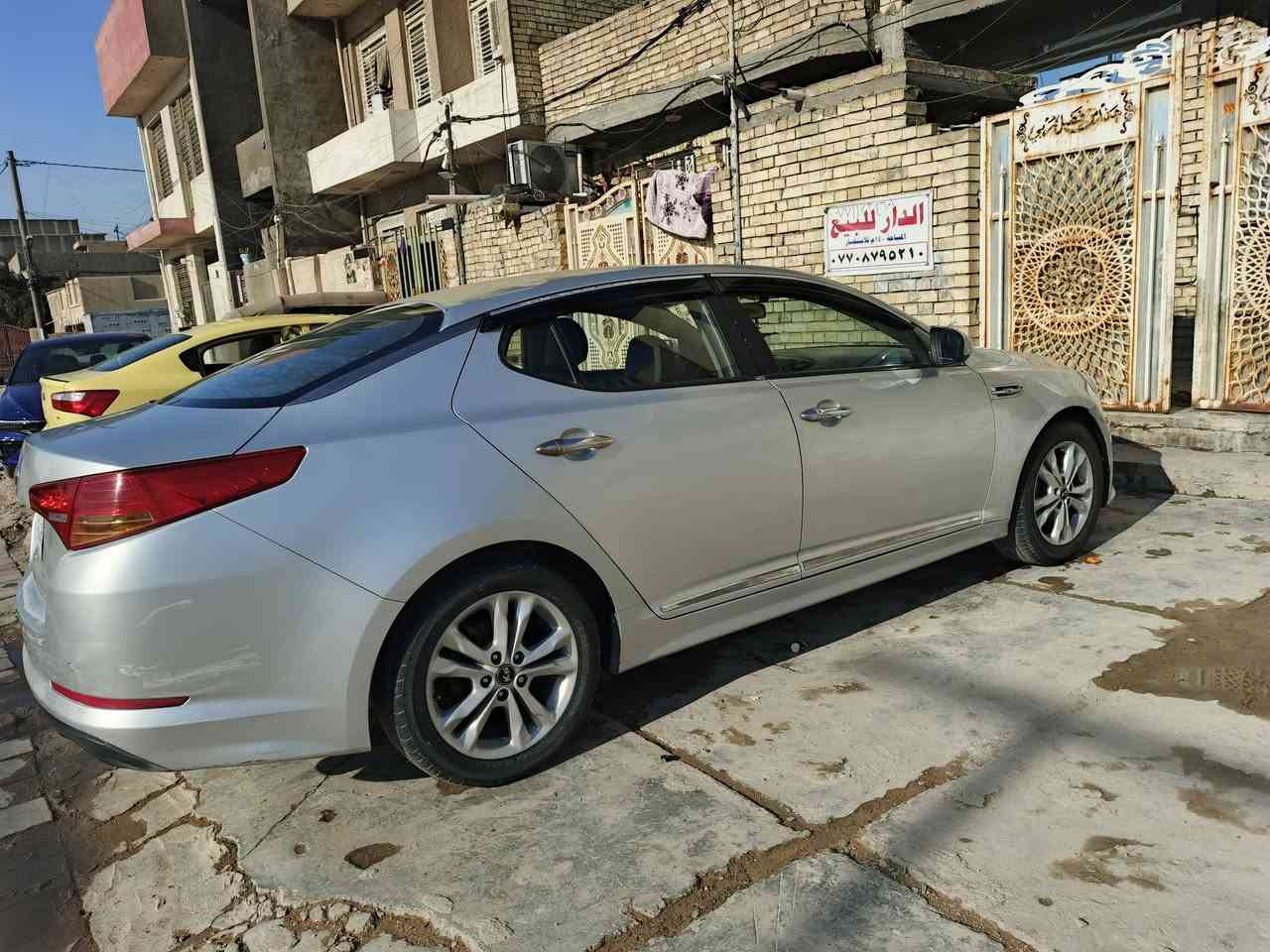 سلام عليكم K5مديل2013بيه صبغ هلال ولكصه مال صدول سياره جاهزه مكينه صار فتره شاده كير جديد مكاني بغداد سعر 115بيه مجال رقم بغداد الماني***********
