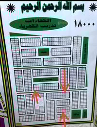 قطع بالكفاءات ال١٨ الف طابو جاهز 1 قطعه  ٤٤١ ركن ع شارع تجاري ٢٠ متر ب...