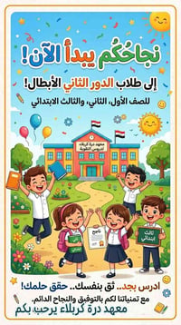 دورات تقوية • طلاب الدور الثاني • حي الميلاد