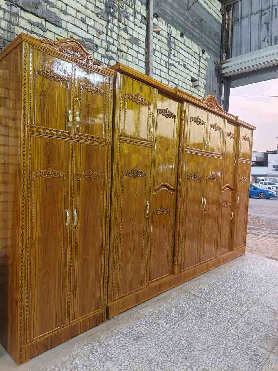 السلام عليكم غرفه ام 6 مقطعه كل باب لوحدها الداخل مالتها 4 ملم الخارج صاج 5 ملم الظهر چرچوبه براغي الفرش بلوك الزاويه بارتفاع الكنتور ملحقاتها.... جربايه + ميز مرياه + ميز احذيه + زاويه كنتوريه طلاقتين مثل الي بل صوره السعر خاص  الستفسار على الرقم *********** يوجد واتساب..... ملاحظة يوجد خدمه توصيل لجميع المحافظات كل محافظة وحسب البعد مالتها
