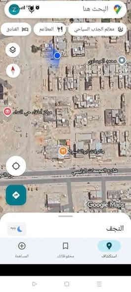 50م حي النداء بصف شارع 60الترابي ثاني قطعه عن الشارع مقابل الدفاع المدني شارع 15 بل 52 *********** مكان قريب على الشارع بيت بسمي سعر 52
