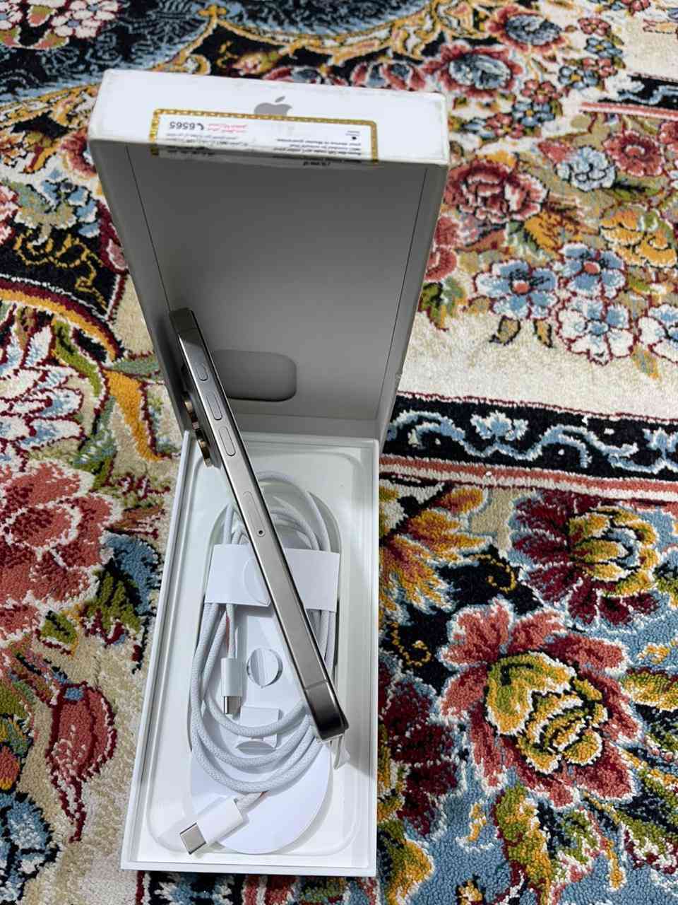 السلام عليكم من رخصه الادمن ❤️
ايفون 16 بروماكس تيتانيوم للبيع✅

ذاكرة 256 ✅

بطارية 100‎%‎✅

مشحون عدد الدورات 95 مرة فقط ✅

داخل الضمان ضمان ماستر ✅

السعر : مليون ونص ✅

الموقع بغداد السبع ابكار ✅

هاتف ***********✅
