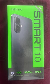 Infinix smart 10 ذاكره 64GB جهاز نضيف وفول مواصفات جديد بعده بل باكيت ...