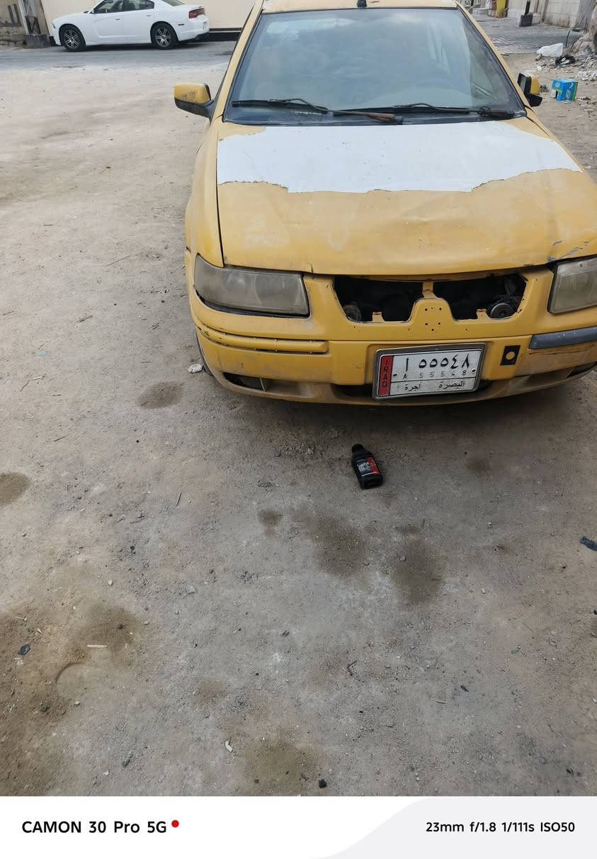 ‏سمند للبيع موديل2010
‏سياره طافيه ما تشتغل
‏راعيها ماندله
‏سنويا منتهيه
مكان السياره البصره المشراك القديم  
أي ستفسار نتصال على الرقم الموجود وبيه واتساب
‏هاذ رقمي ***********
