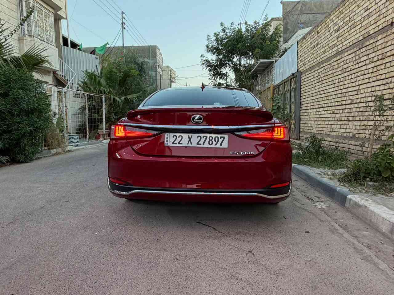 لگزس ES300H موديل 2024
ماشية 14 الف فقط .
جديدة جداً بحالة الزيرو .
مواصفات هيچ سيارة معروفة ما حاجة اعددها.
ضررها بابين جهة السائق مبدلات اصلي و مصبوغات .
السعر 285 ورقة .
مكانها البصرة . البصرة, العراق


**إذا كنت صاحب هذا الإعلان وتريد حذفه لأي سبب، رجاءا أرسل رسالة إلى الدعم الفني**