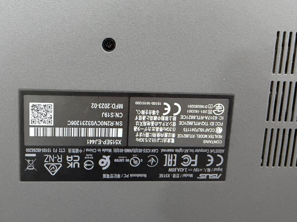 السلام عليكم Asus 11th Gen Intel(R) Core(TM) i7-1165G7 @ 2.80GHz 2.80 GHz

(RAM):
24.0 GB (23.7 GB usable)
اني بغداد ماعندي توصيل هذا رقمي لريد يتصل وهلا بي 
***********
انت قيم ونطيني سعر بس انت شوف رام شكد وقيم

