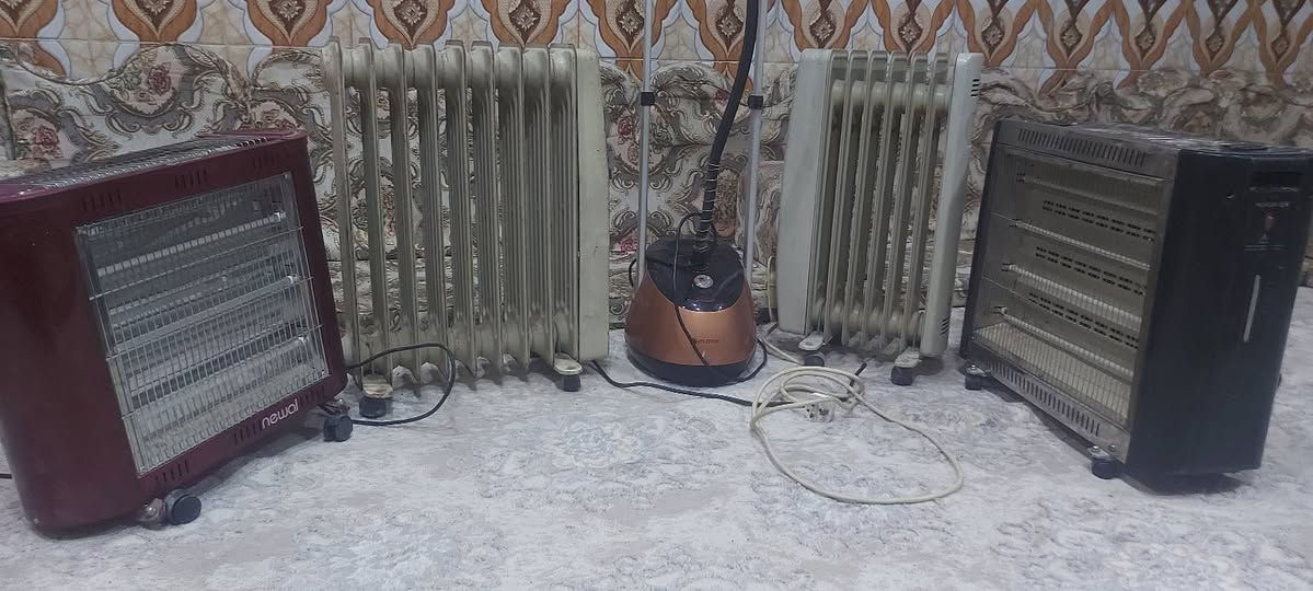 متاح صوبات زيتيه عدد ٢ مع هيترات عدد ٢ مع مكوى بخاري  السعر ١٠٠ الف مكاني الحيانيه المنطقه الرابعه المستطيل الاتصال على الرقم ***********
