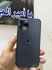 ايفون 12 برو ماكس 256 الجهاز نضيف جدا ومكفول  ومداخل تصليح السعر 375 ق...