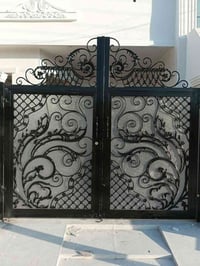 عرض خاص سعر الباب 500 حديد ثقيل مع النقل والاساس والتركيب 07502160345 ...