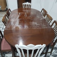 طاولة طعام صاج • قابلة للتمديد • نجف حي السلام